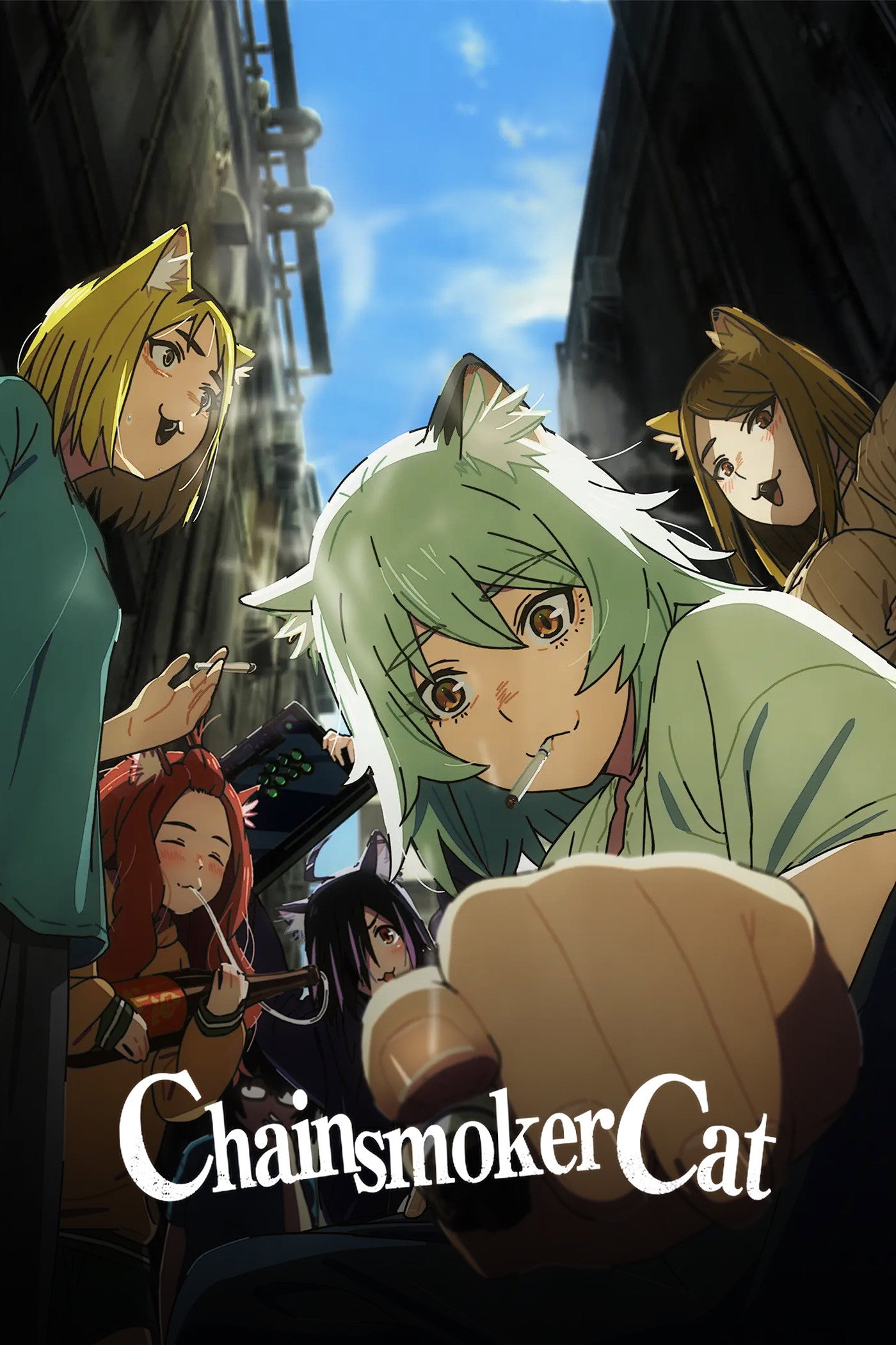 Chainsmoker Cat