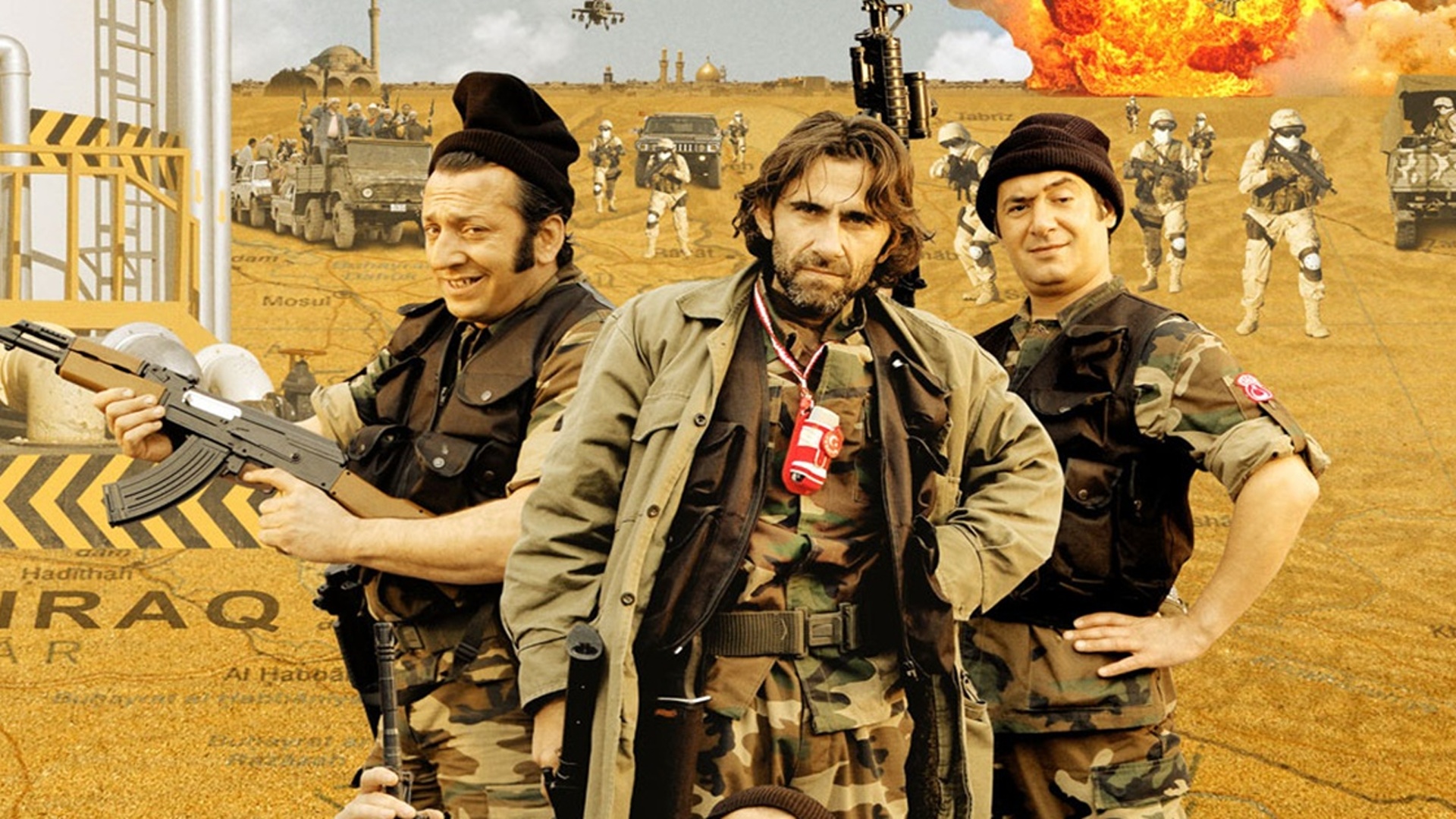 Maskeli Beşler: Irak